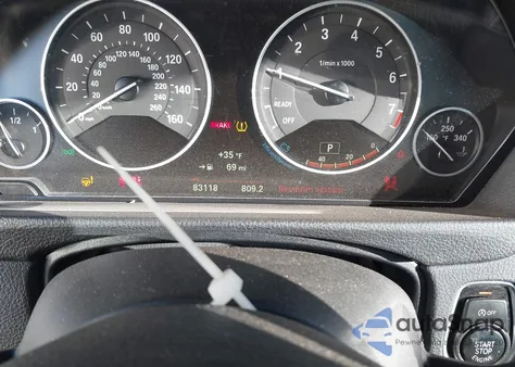 2018 BMW 320I xDrive z USA, uszkodzony, nr VIN WBA8A3C50JA491610